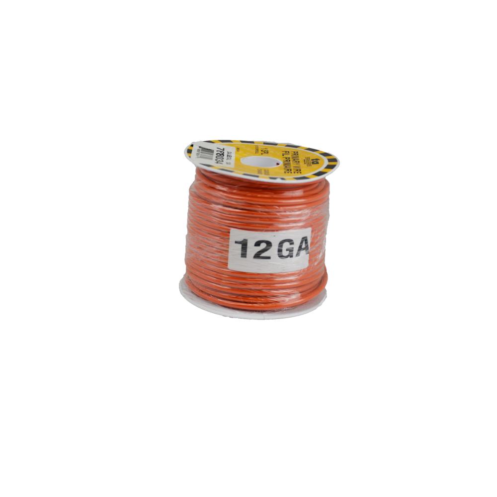 WIRE GPT 12GA ORANGE 100FT