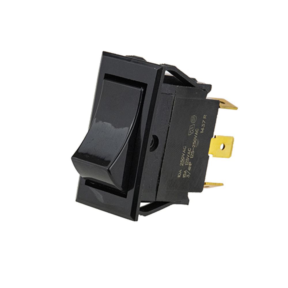 Switch Rocker On Off On Spdt Quick Connect 15A