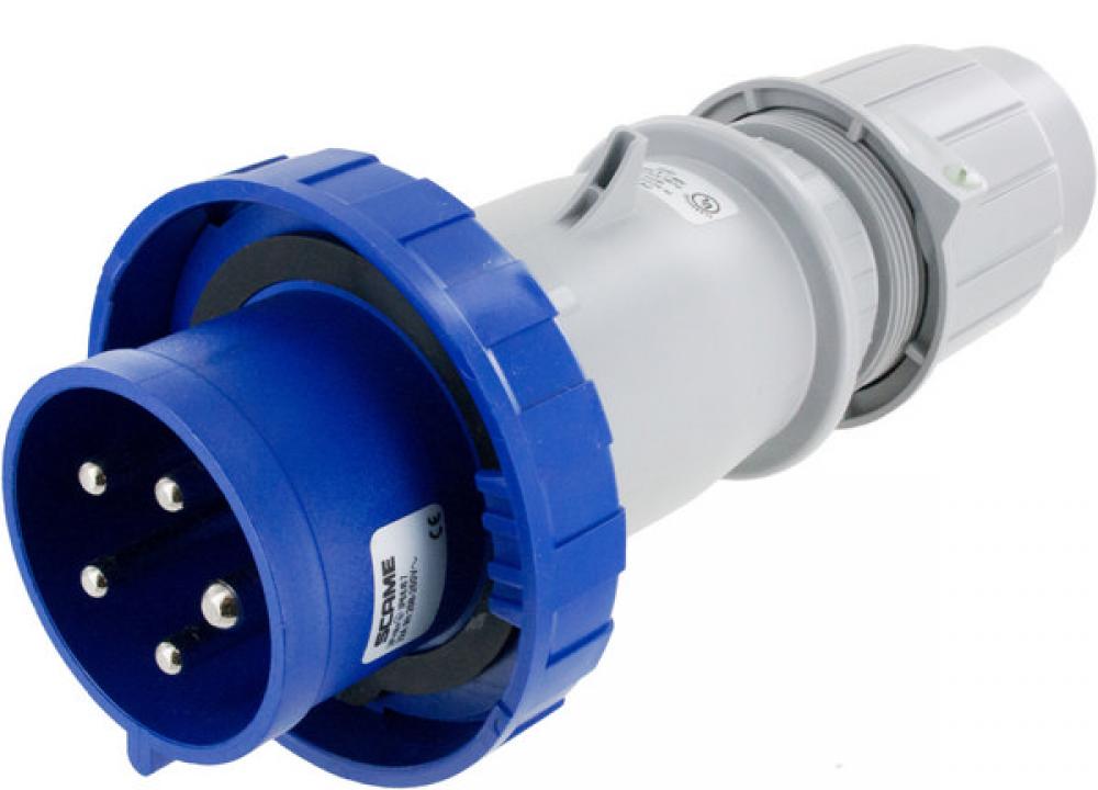 IP67 PLUG 30A  3phase delta 120/208  4P 5W  WATERTIGHT