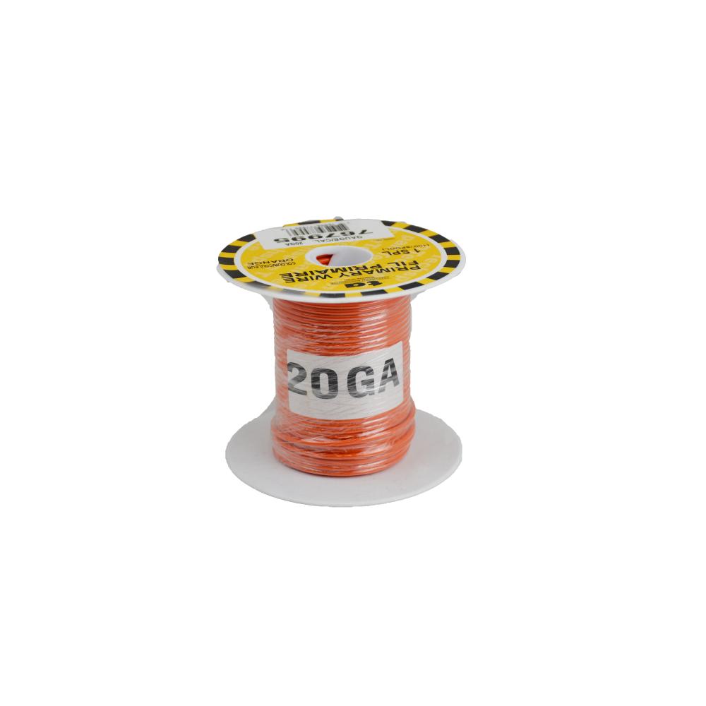 WIRE GPT 20GA ORANGE 100FT