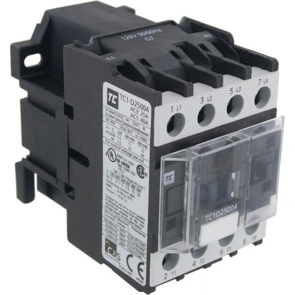 4-POLE AC CONTACTORS 25A 4NO 24V coil