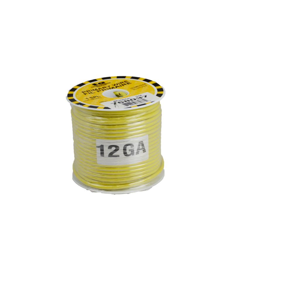 WIRE GPT 12GA YELLOW 100FT