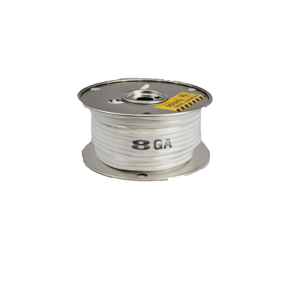 WIRE GPT 8GA WHITE 100FT