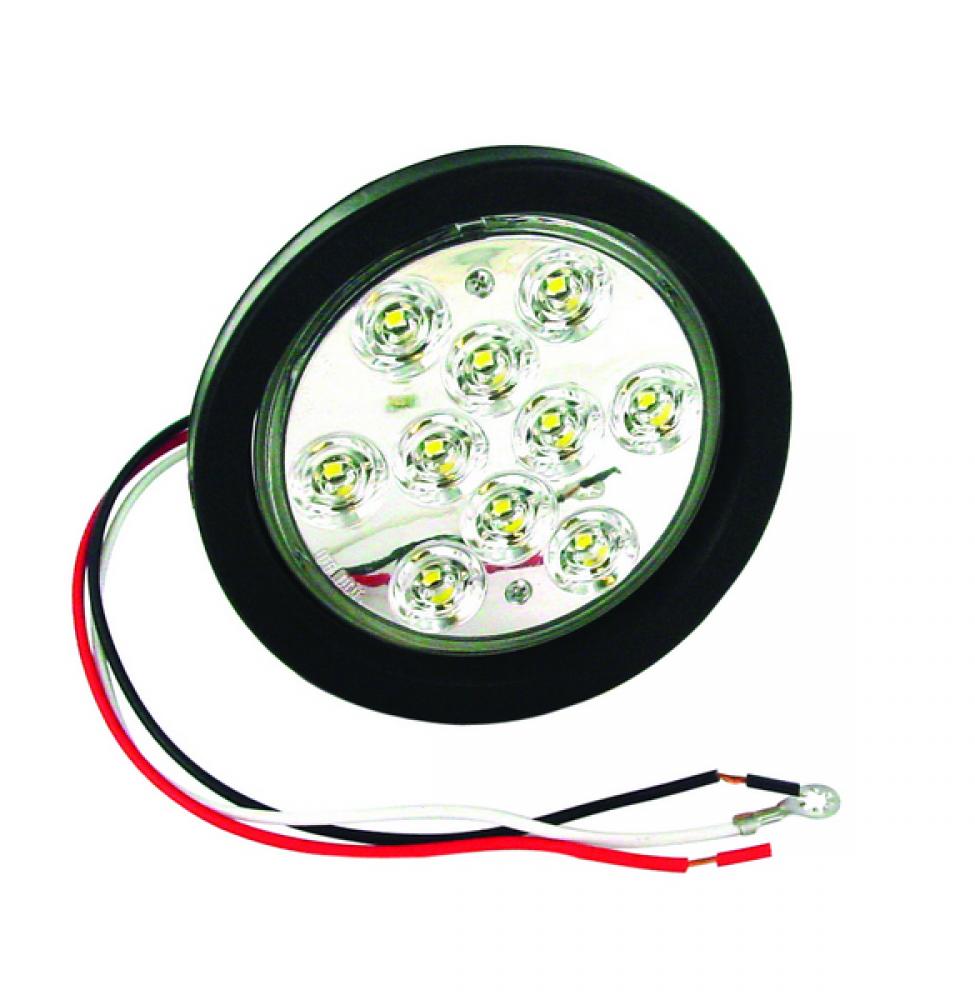 LED LMP SLD BACK-UP WHT [10-DIODE] 4&#34; W/GR&PIGT KIT