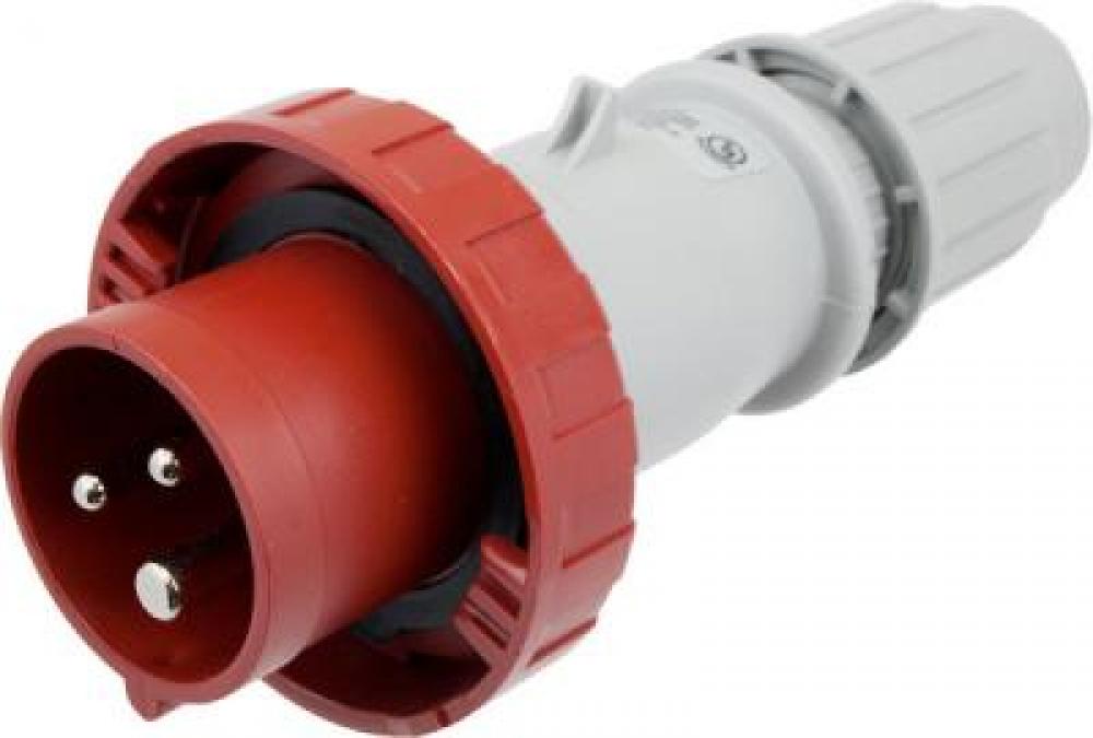 IP67 PLUG 20A  480VAC  2P 3W  WATERTIGHT