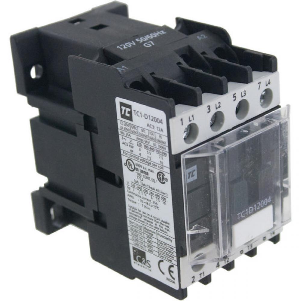 4-POLE AC 12A CONTACTORS 24V 4NO