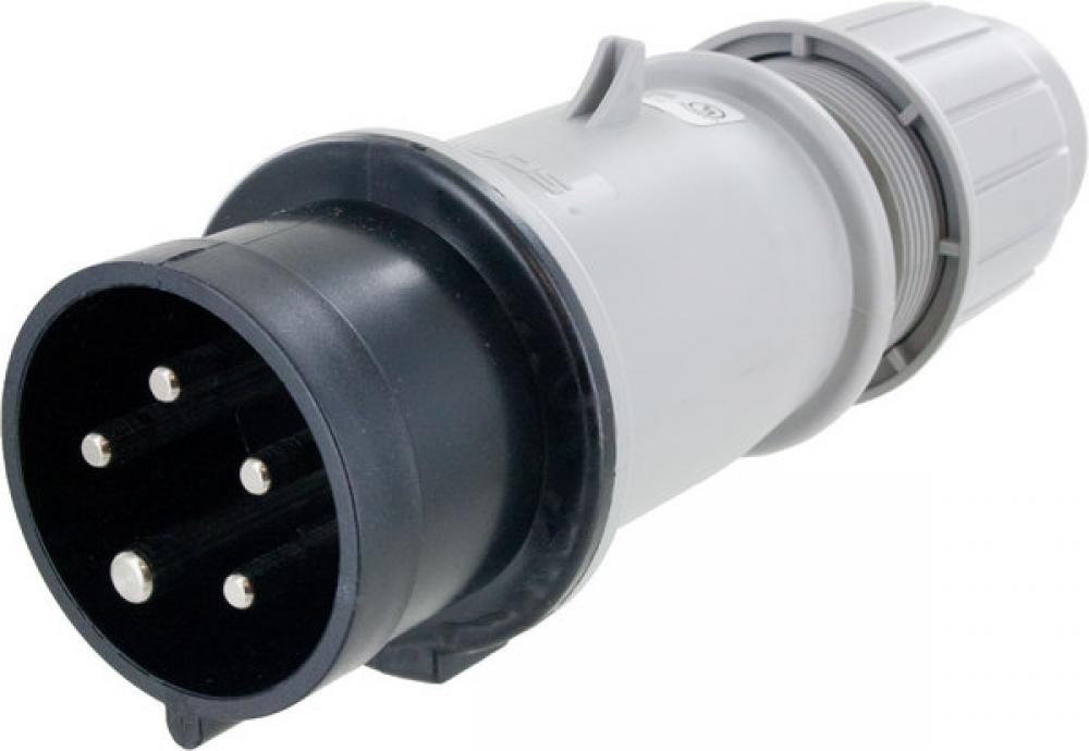 IP44 PLUG 20A  3phase delta 347/600VAC  4P 5W  SPLASHPROOF