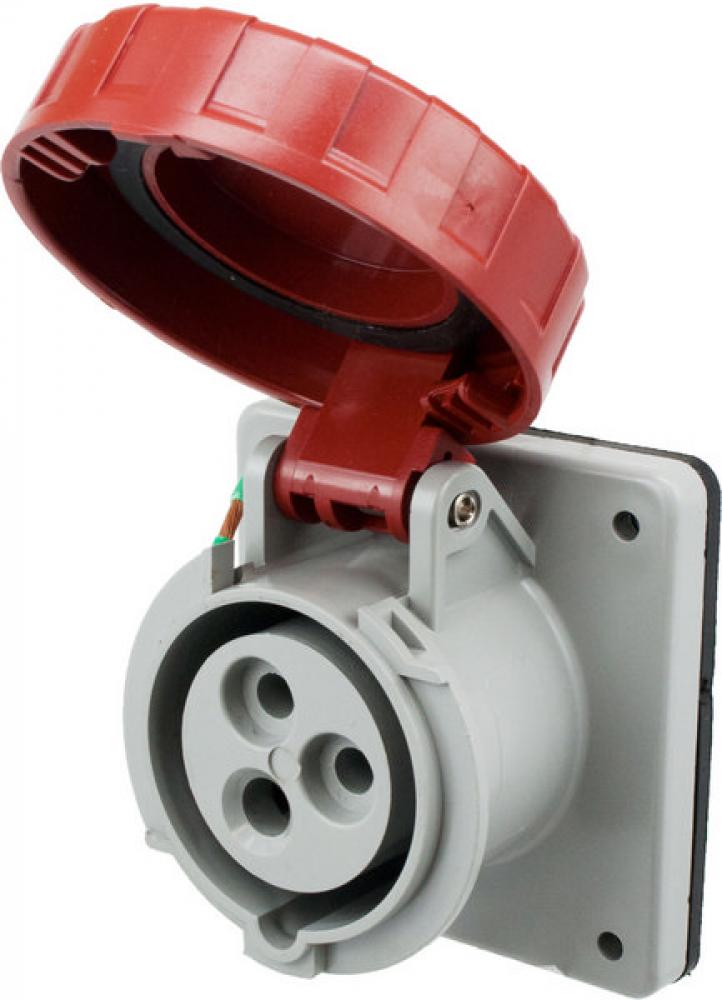 IP67 RECEPTACLE 20A  480VAC  2P 3W  WATERTIGHT