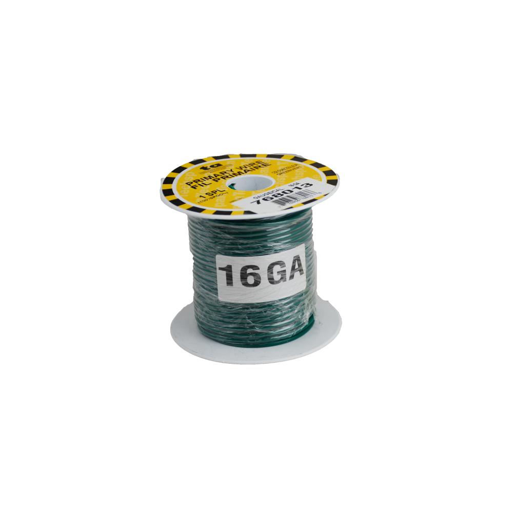 WIRE GPT 16GA GREEN 100FT