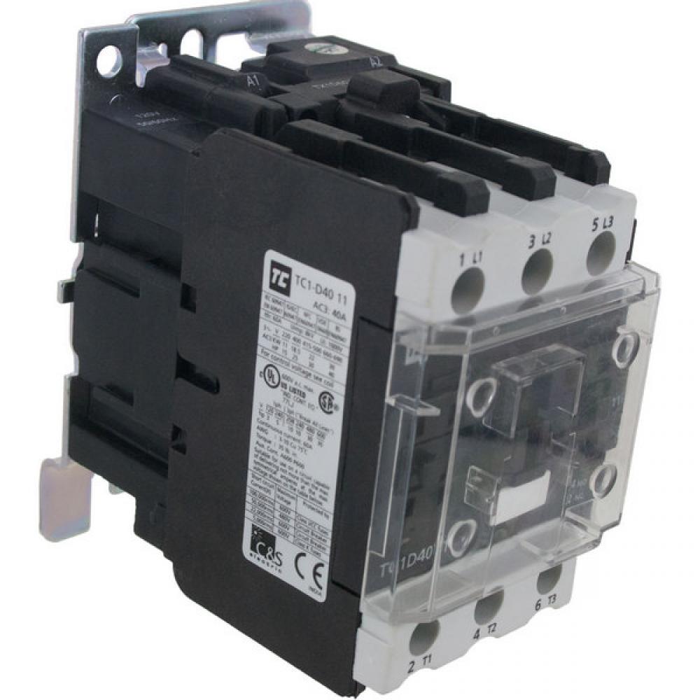 Contactor40a AC3 1N/O-1N/C 24Vac coil