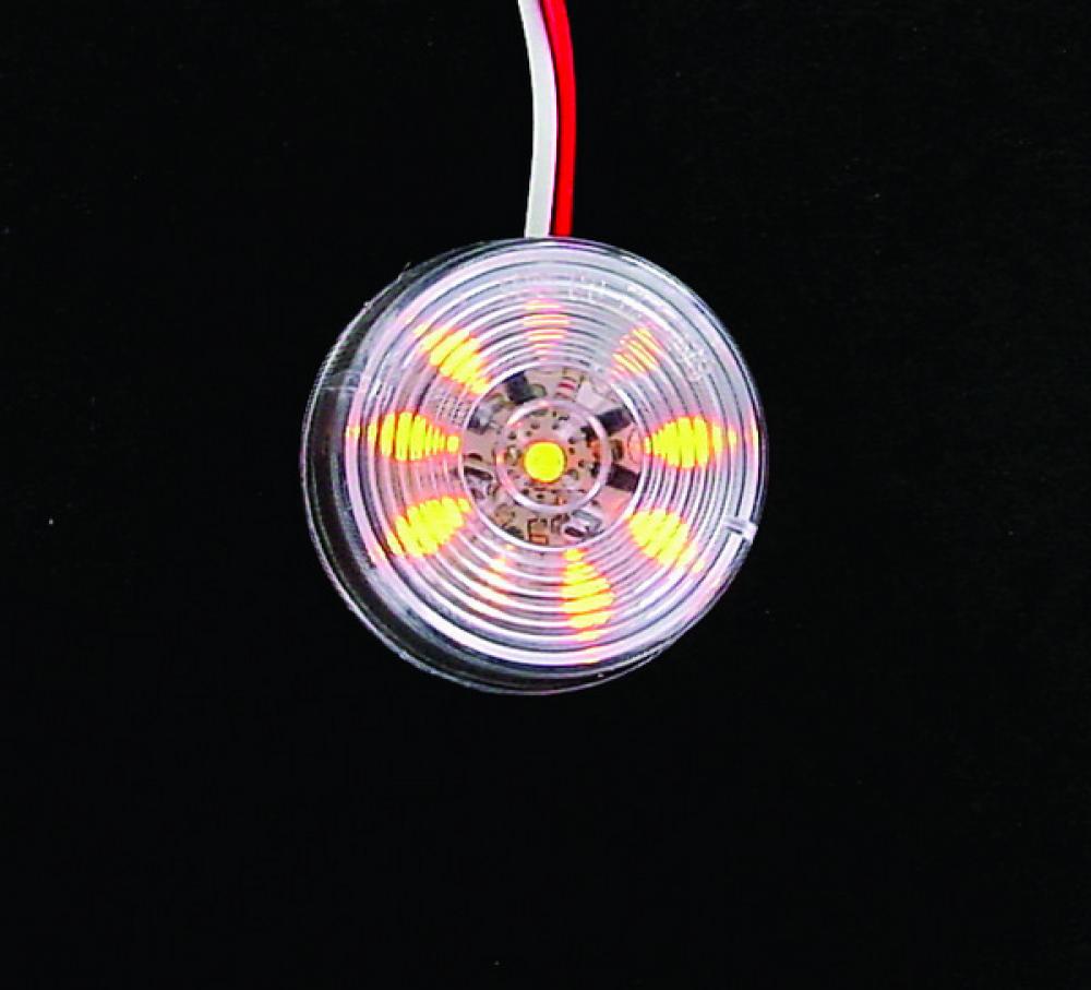 LED LMP SLD MKR CLR LENS AMB 2Inch 10-DIODES