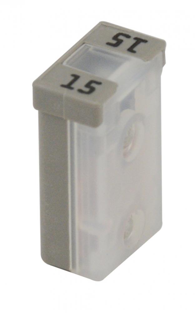 FUSE FEMALE LINK &#39;M&#39;-TYPE 15A GREY NON-SLOTTED