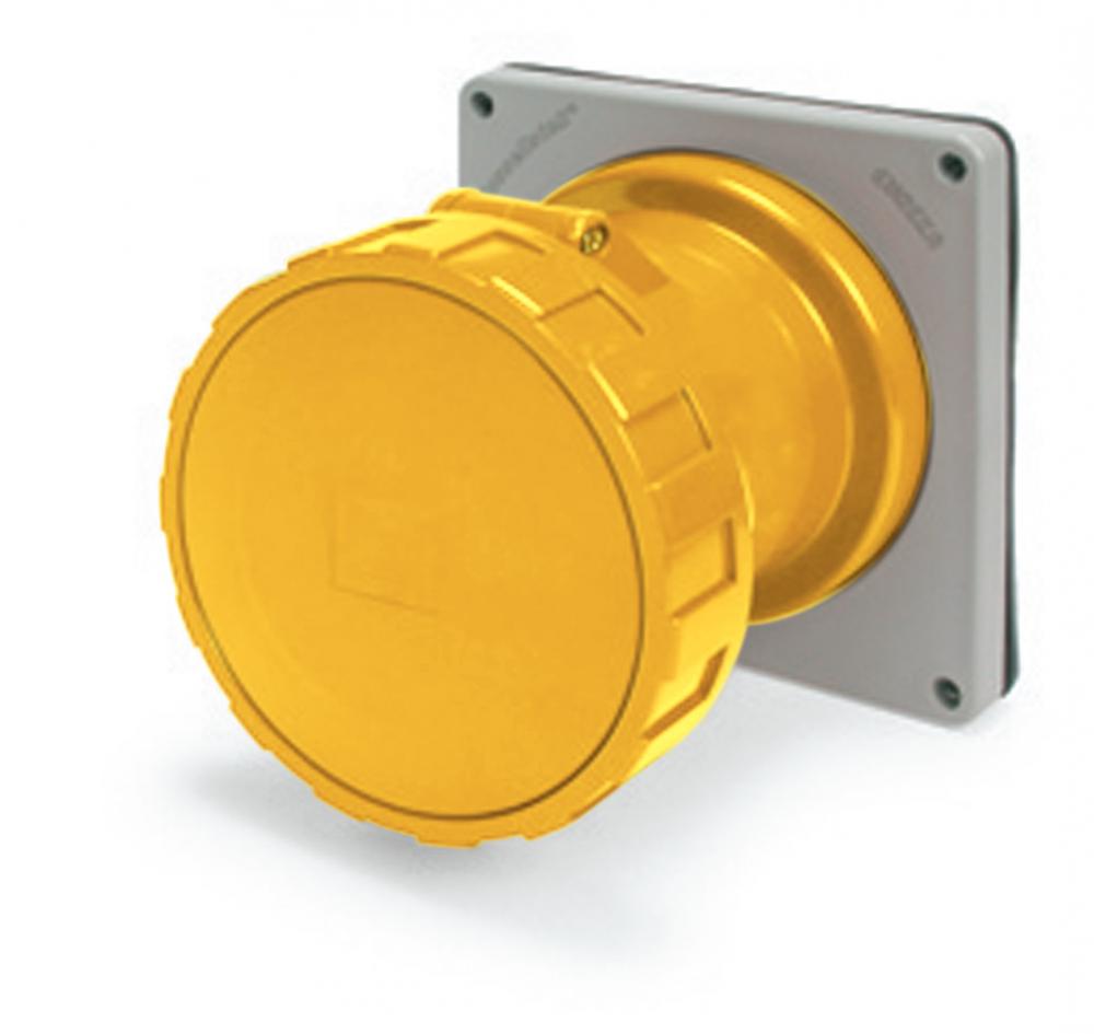 IP67 RECEPTACLE 60A  125VAC  2P 3W  WATERTIGHT