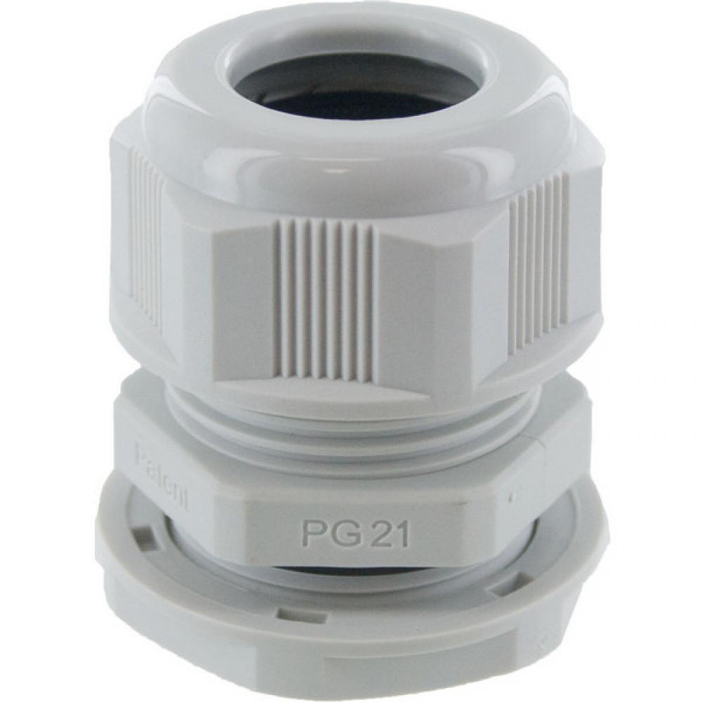 DOME CONN Pg13  .23-.47in  GREY c/w O-ring and locknut