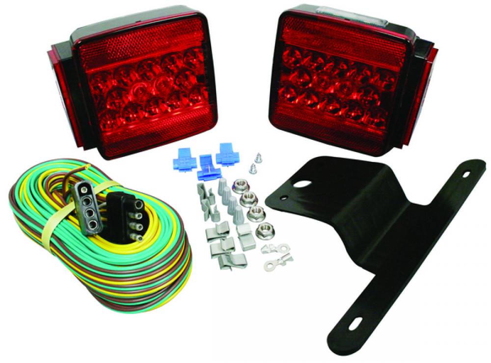 LED LMP TRAIL KIT SUB:TAIL/SIDE MRKR/HARN & LPL BRKT >80Inch