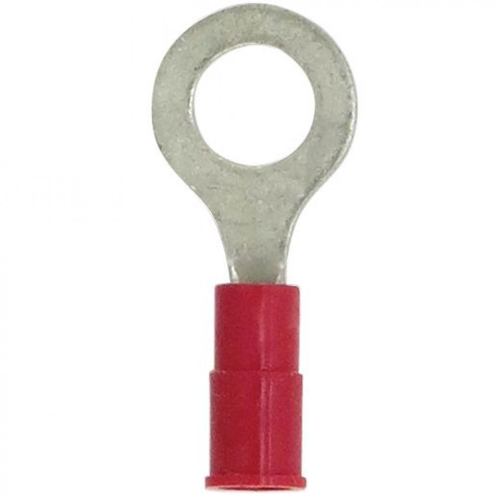 RING PVC RED 22-18 1/4Inch  S 100PK