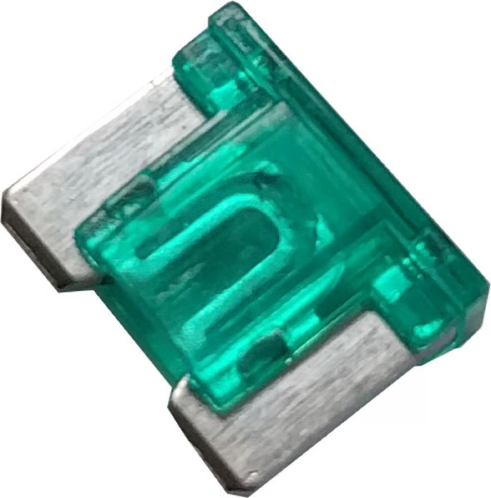 FUSE BLADE MINI (LOW-PROF) 30AMP GREEN 100PK