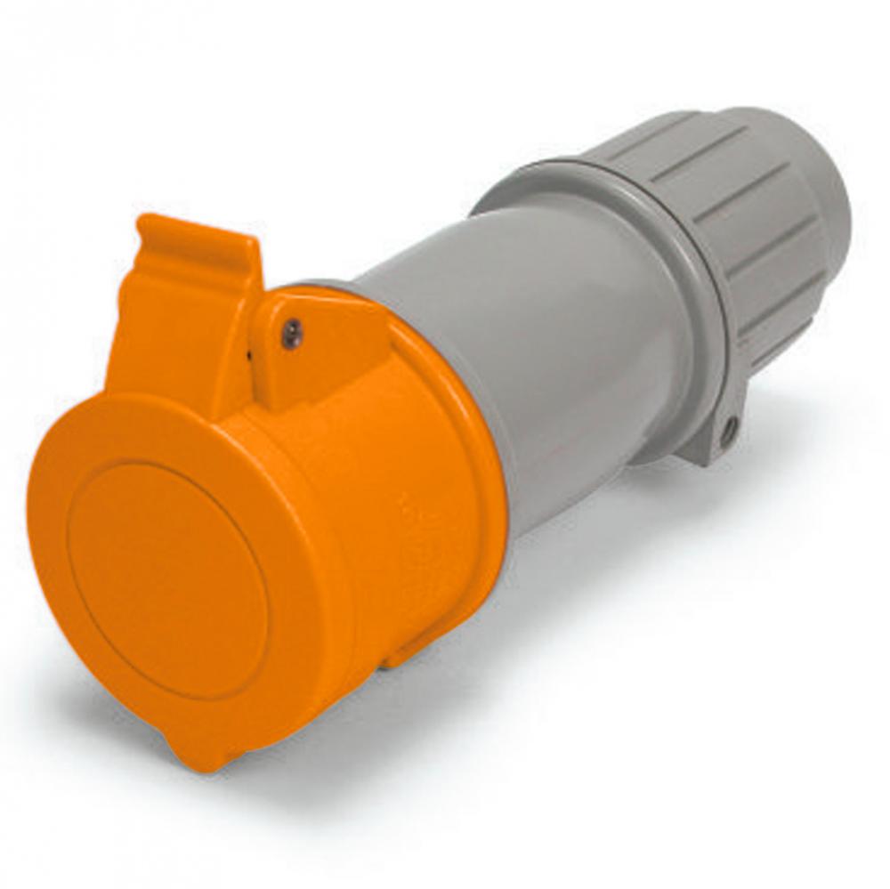 IP44 CONNECTOR 30A  125/250VAC  3P 4W  SPLASHPROOF