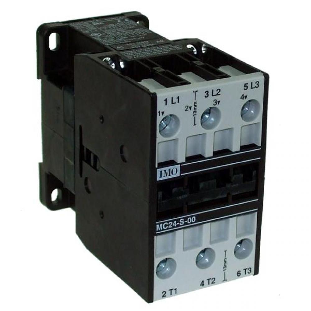 CONTACTOR 3P, OPEN, 11KW 24A, AC3