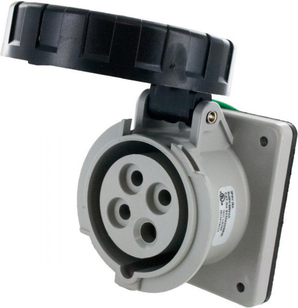 IP67 RECEPTACLE 20A  3phase 600VAC  3P 4W  WATERTIGHT