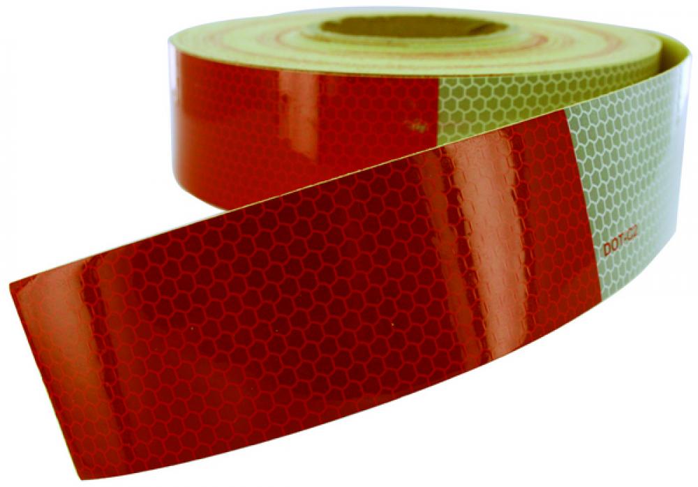 CONSPICUITY TAPE RED/SILVER ALT 2InchW X 150FT