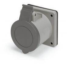 Techspan SCM320R5S - IP44 RECEPTACLE 20A  277VAC  2P 3W  SPLASHPROOF