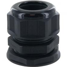 Techspan RDC29AA - DOME CONN Pg29 BLACK  .70in-.98in c/w O-ring and locknut