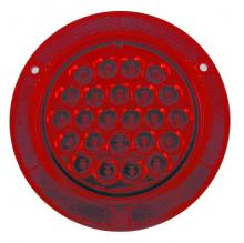 Techspan 735342 - LED LMP SLD RED S/T/T RND 4 [24-DIODES]