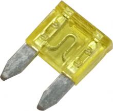 Techspan 766247C - FUSE MINI ATO 20AMP YELLOW 100PK