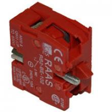 Techspan PB-BE102 - Normally Closed Contact Block RED