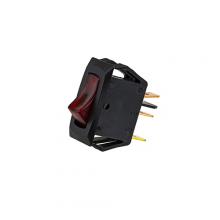 Techspan 35-3740 - Switch Rocker On-Off Spst Red 16A 125V Quick Conn