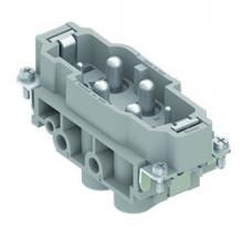 Techspan MP4/2PS - MALE INSERT - 4P+2P+Ground  80A MAX - 600V+16A MAX - 600V  SCREW TERMINAL