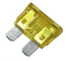 Techspan 766216C - FUSE AUTO ATO 20AMP YELLOW 100PK