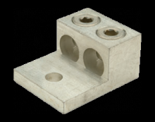 Techspan L2A2/0 - ALUM MECH LUG 14-2/0 2CON 1HOLE