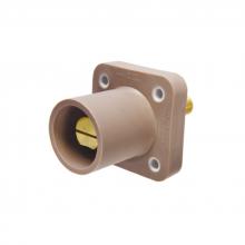 Techspan KL-150SMBN - Single Pole Male Receptacle