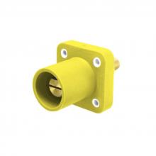 Techspan KL-400SMBK - Single Pole Male Receptacle