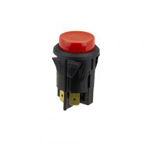 Techspan 35-455 - Switch Push Button Off On Spst Round Button 16A