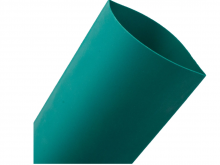 Techspan MHSP-5/8-5-IIL-NC - HEAT SHRINK THIN-WALL GREEN 5/8InchID X 4FT