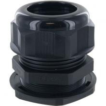 Techspan RDC42AA - DOME CONN Pg42 BLACK 1.26in-1.5in c/w O-ring and locknut