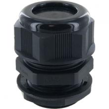 Techspan RDC29NA - DOME CONN 1in NPT  .70-.98in  BLACK c/w O-ring and locknut