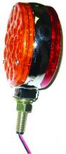 Techspan 706201 - LED LMP DBL FACE RED/AMB CHR 24 DIODES