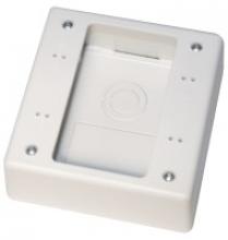 Techspan SD-2GBOX-WH - DOUBLE GANG BOX WHITE