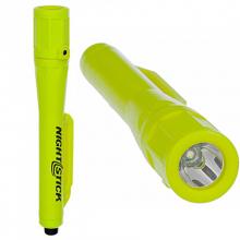 Techspan XPP-5410G - Intrinsically Safe LED Pen Flashlight- Safety Rated- Green 30 Lumens