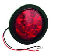 Techspan 705148 - LED SLD S/T/T RED [10-DIODE] 4" W/GR&PIGT KIT