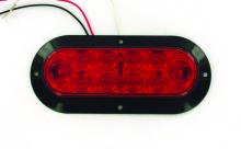 Techspan 735386 - LED LMP SLD RED S/T/T OVAL [10-DIODES] - SURFACE MOUNT