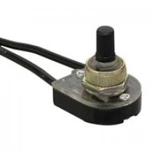 Techspan 35-855 - Switch Rotary On Off Spst Knob Wire Lead 6A