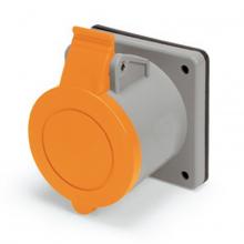 Techspan SCM420R12S - IP44 RECEPTACLE 20A  125/250VAC  3P 4W  SPLASHPROOF