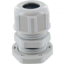 Techspan RDC13NA-GR - DOME CONN .500in NPT  .23-.47in  GREY c/w O-ring and locknut