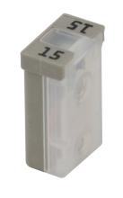 Techspan 766890 - FUSE FEMALE LINK 'M'-TYPE 15A GREY NON-SLOTTED