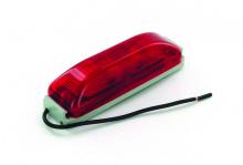 Techspan 712246 - LED SLDMKR RED [4-DIODE] 1X4 W/BASE MOUNT KIT